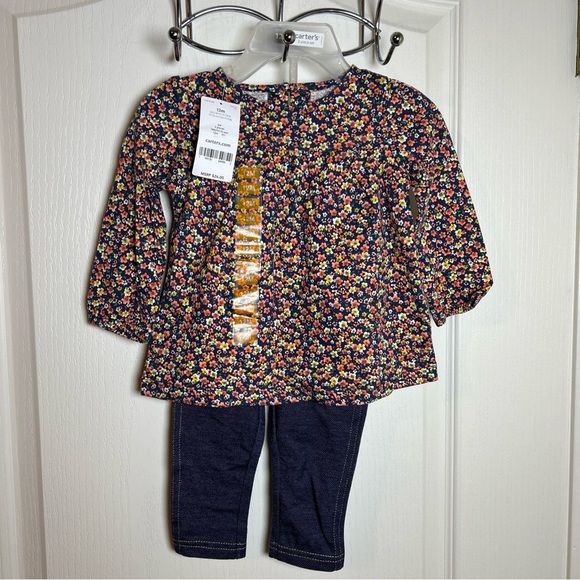 Carter's Other - CARTER'S BABY GIRL'S 2 PIECE SETS Top And Pants Size 12M NEW